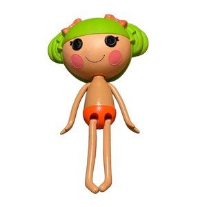 Lalaloopsy Full Size Doll Dyna Might 12” Green Hair No Clothes Boots